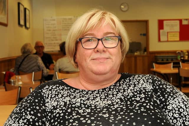 Denise Nicholson, Outreach Co-ordinator at Cafe St Clair (Pic:  Fife Photo Agency)