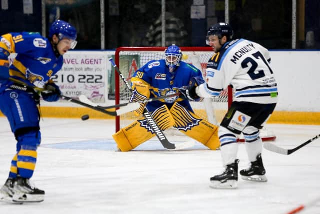 Shane Owen makes a welcome return to action for Fife Flyers this weekend (Pic: Jillian McFarlane)