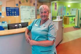 Jennifer Kane was honoured for her 50-year career with NHS Fife and the health service in the region (Pic: NHS Fife)