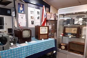 The current exhibition at the museum celebrates 100 years of broadcasting from 1922 to 2022.