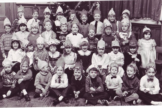 Parkhill Primary School, Leven, Christmas Party, 1988