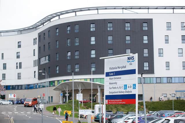 NHS Fife is relaxing its visitor restrictions again with patients to be allowed two visitors a day.  Pic: Scott Louden.