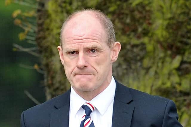 Former footballer Gordon Durie was chased by the thug