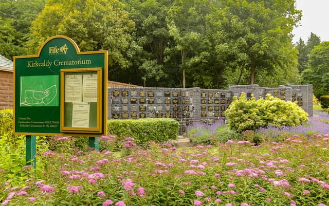 Work will start this week on cleaning the remembrance wall at Kirkcaldy Crematorium