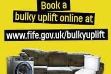 Bulky uplifts can currently be booked by Fife households online
