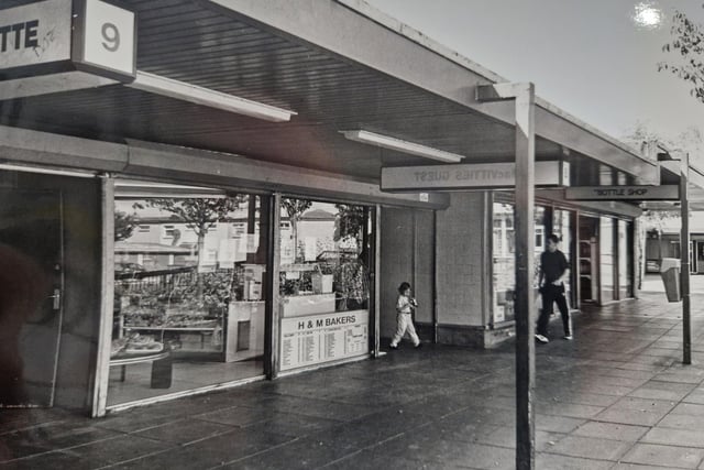 A launderette and a baker - just two of the businesses that used to be at the Glenwood Centre