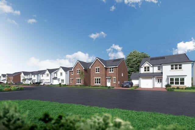 How the Miller Homes development in Kirkcaldy may look