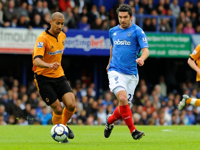 Hughes enjoyed a nine year tenure on the south coast and was regularly dependable. The midfielder hung up his boots in 2014 after a two year stint at AFC Bournemouth. before becoming technical director at the Cherries and maintained the role throughout the Premier League years at Dean Court. He also works as an occasional pundit for BT Sport and runs a restaurant in London with his brother. Picture: Allan Hutchings (101391-076)