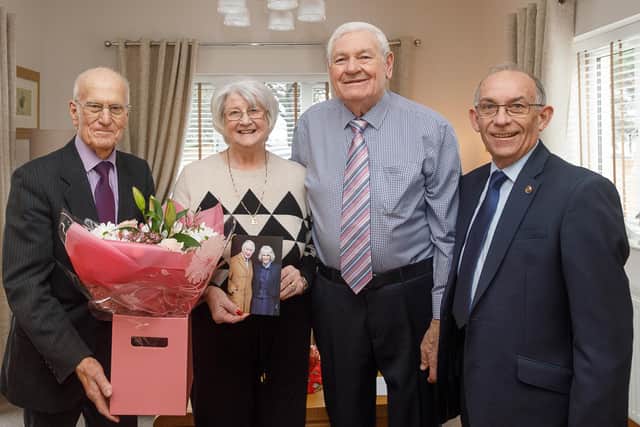 Ronald and Elaine Muir of Thornton celebrated 60 years of marriage in January (Pic: Andrew Beveridge)