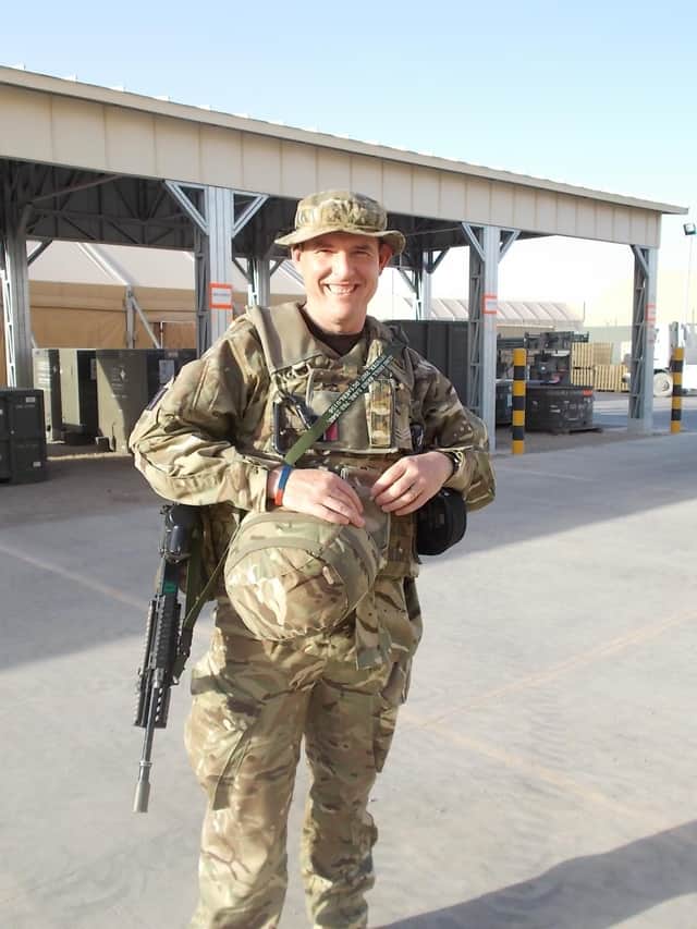 Allan completed two tours of Afghanistan in 2010 and 2013, where he was injured by an IED.