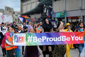 Fife Pride 2022 in Kirkcaldy (Pic: Fife Photo Agency)