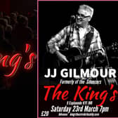 JJ Gilmour is the latest songwriter to hit the stage at the Kings Theatre (Pics: Submitted)