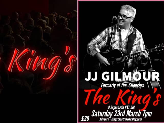 JJ Gilmour is the latest songwriter to hit the stage at the Kings Theatre (Pics: Submitted)