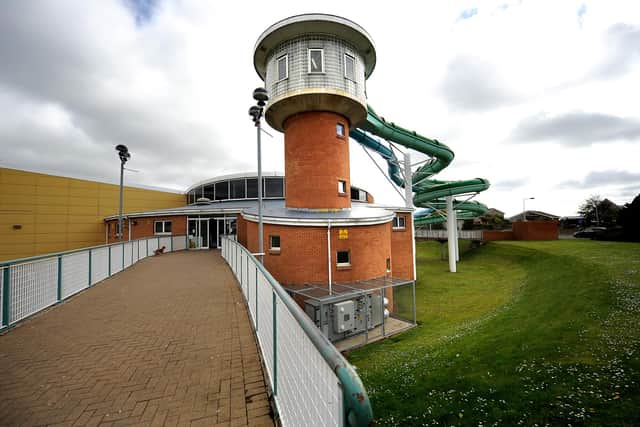 Fife Council has pledged £1 investment in the Beacon Leisure Centre, Burntisland so it can be upgraded and re-open when Covid restrictions are lifted. Pic: Fife Photo Agency.