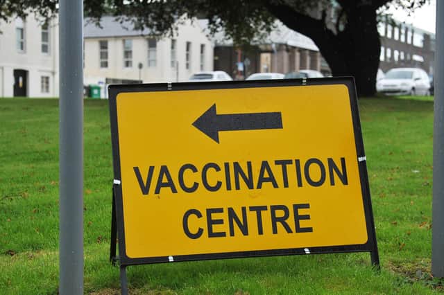 A drop-in service for booster vaccines is being offered at a number of venues across Fife this week.  Pic: Michael Gillen.