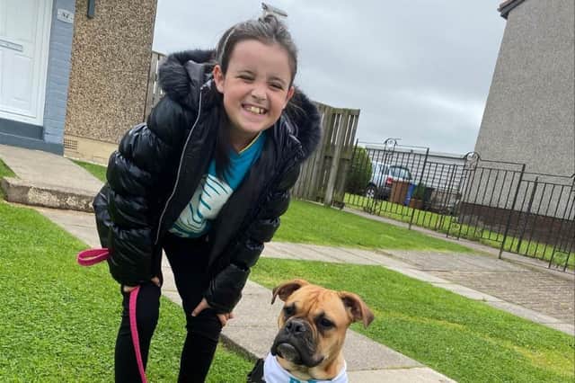 The heartwarming tale of how a dog managed to change a wee girls life.