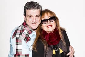 Les and Peko McKeown, Edinburgh and Bay City Rollers singer with his wife