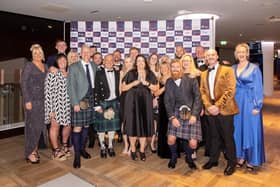 The Fife Sport and Leisure Trust team picked up the award at the annual Scottish Swimming awards night (Pic: Submitted)