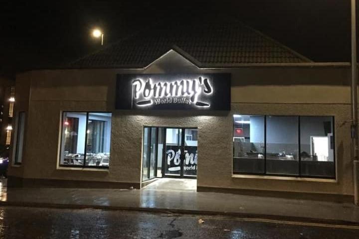 Pommy's World Buffet at 31 Esplanade Kirkcaldy.Rated on June 30