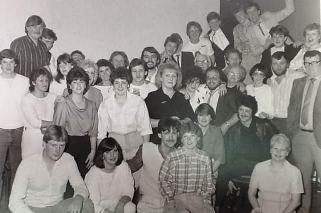 McCues Snooker Club, Methil, 1985