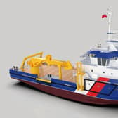 The new vessel commissioned by Briggs Marine