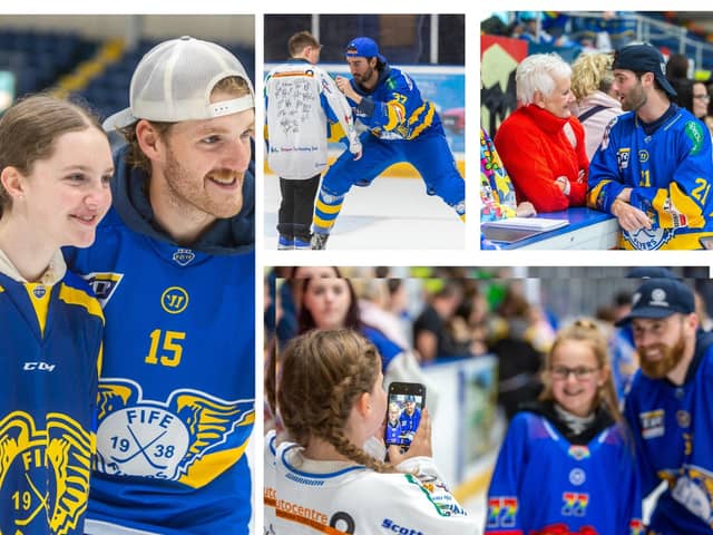 Fans enjoyed a skate with Fife Flyers as part of the pre-season build up (Pics: Flyers Images)