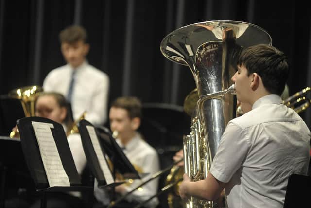 Auchmuty High School pupils at the 2019 Fife Festival of Music (Pic: George McLuskie)