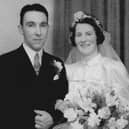Ron and Janet Hutchison after their wedding in March 1940, around the same time he is thought to have received the letter from his friend Jack Brown