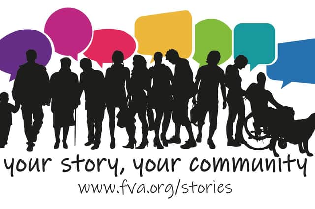 Your Story Your Community project logo.