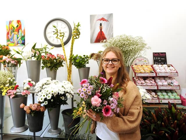CC's Floral Design - 2 WhyteHouse Avenue, Kirkcaldy. Owner Casey McCallum. Pic: Fife Photo Agency