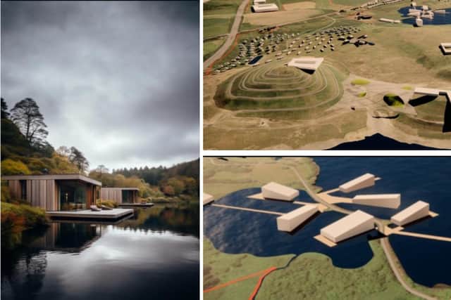 How the eco-wellness centre in Fife could look (Pics: Submitted)