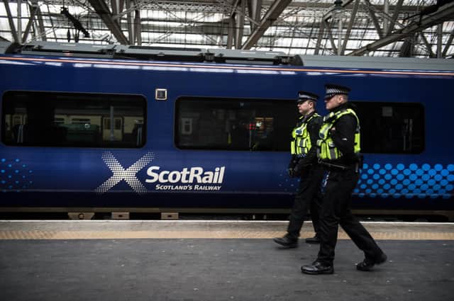 British Transport Police has increased patrols following incidents of anti-social behaviour in Fife.