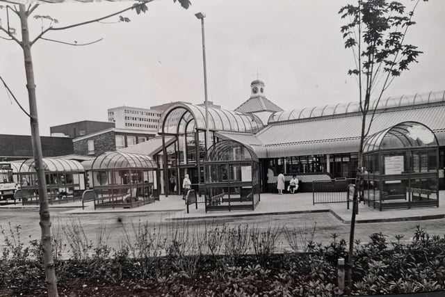 How Glenrothes Bus Station used to look
