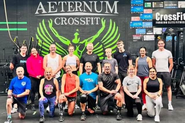 Members of Aeternum Crossfit will take part in the marathon rowing event