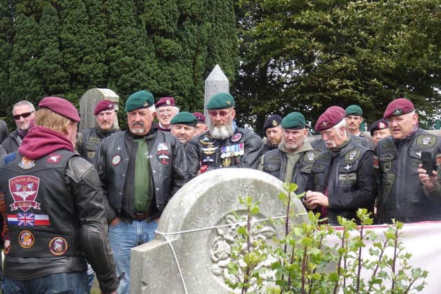 Servicemen came together to pay tribute in 2020