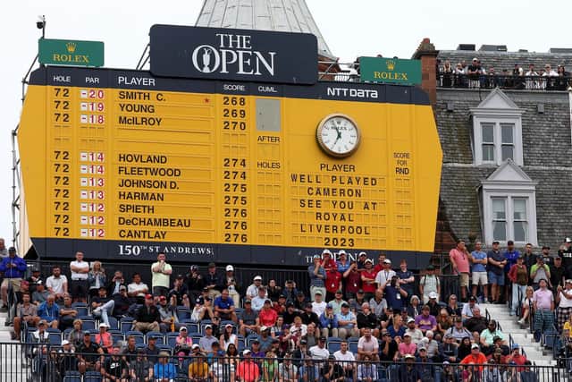 Crowds at the final day of The Open  (Photo by Harry How/Getty Images)