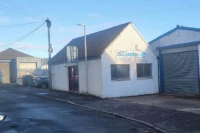 The former laundry site in Cupar could become flats | Pic: Submitted