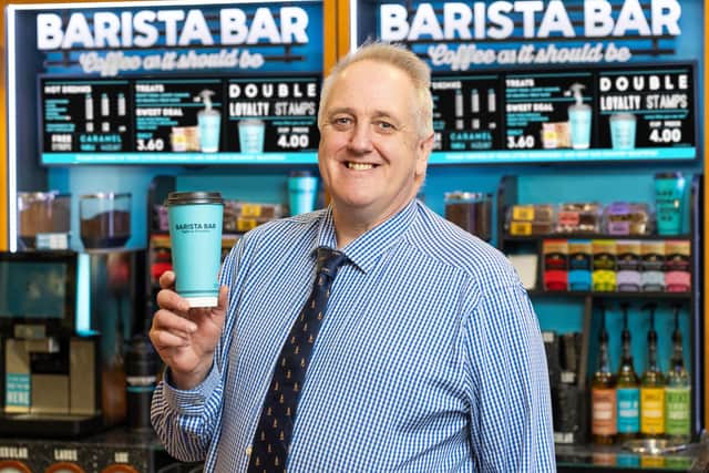The new Barista coffee bar is launching in two Spar stores in Fife (Pic: Submitted)