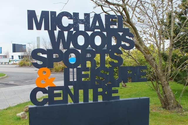 The Michael Woods Sports Centre in Glenrothes is the venue for Rothes Juniors' community fun day.