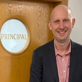 Jim Metcalfe, the new principal at Fife College