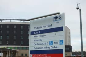A ward has been closed at the Victoria Hospital (Pic: Fife Free Press)