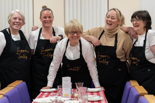 Supper at the Sally’s project sees attendees were encouraged to pay what they could towards a filling three-course winter meal, with the excess funds being reinvested into future suppers. (Pic: Submitted)
