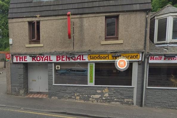 The Royal Bengal Tandoori Restaurant, 57 - 59 Pittencrieff Street, Dunfermline.
Rated on May 10