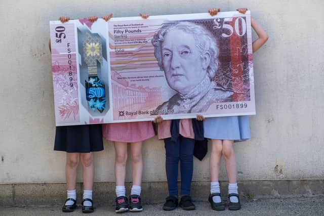 Banknote with Scottish education pioneer Flora Stevenson (Photo: Royal Bank of Scotland/PA Wire).