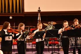 Kirkcaldy High School String Assemble play at last year's Fife Festival of Music.  (Pic: Fife Photo Agency)