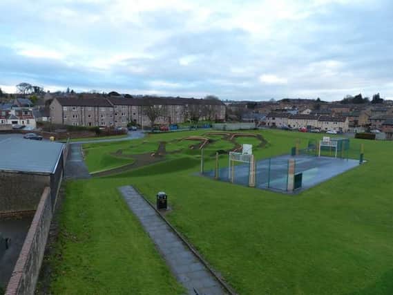 Location for proposed Kennoway Pump Track