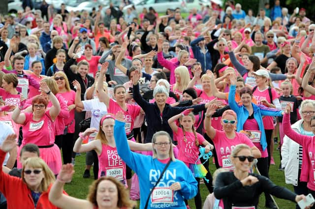 Organisers have cancelled this year's Race for Life in Kirkcaldy. Pic: Fife Photo Agency.