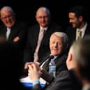 Gordon Strachan holding court as the first ever Hall of Fame night in 2012 (Pic: Fife Photo Agency)
