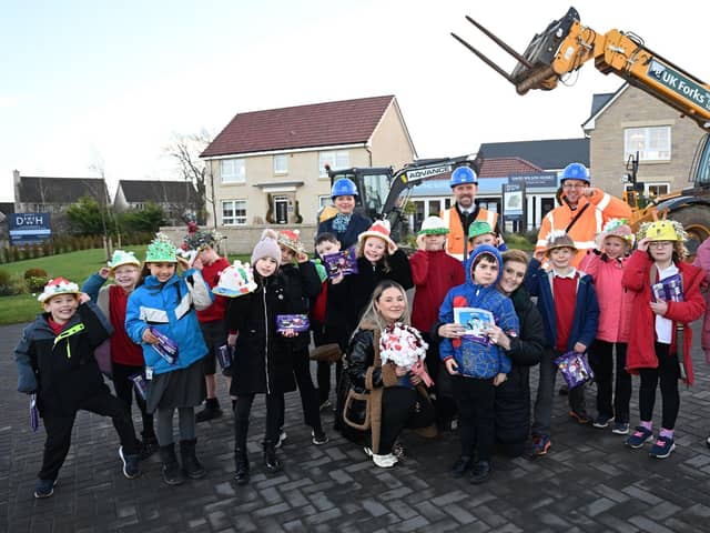 Lawhead Primary School took part in Barratt Homes and David Wilson Homes' latest Christmas competition.