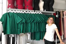 NHS Scotland For The Love of Scrubs was started by Kirkcaldy bridal wear designer Mirka. She and her team of volunteers made thousands of sets of scrubs for healthcare workers.